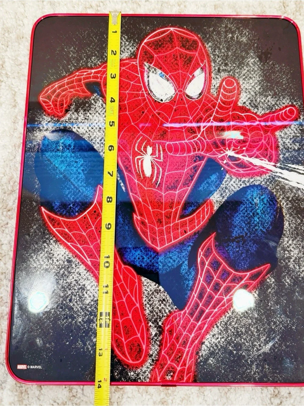 Marvel Spider-Man Red and Black Wall Art Panel